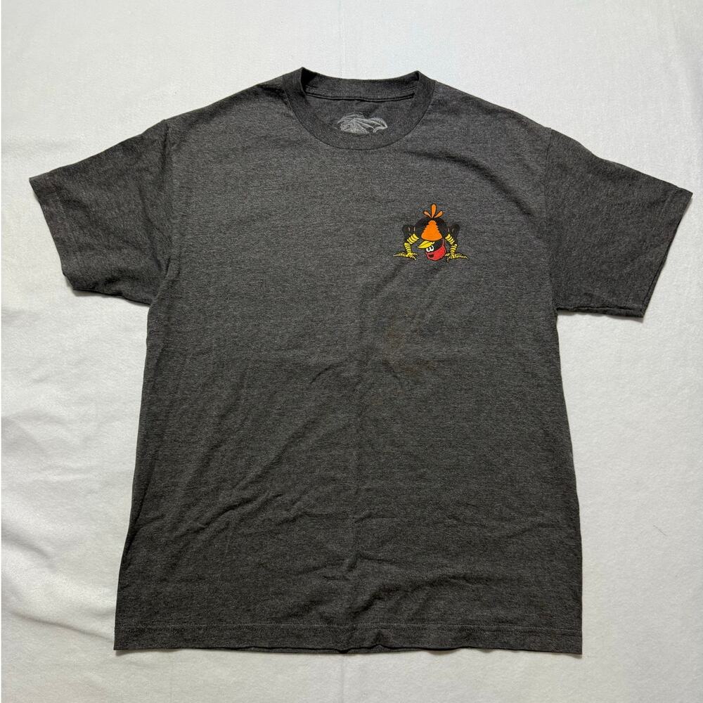 Powell Peralta Skateboards Bucky Lasek Stadium Charcoal Shirt Men’s Size Large